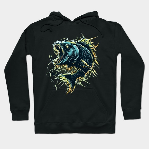 Zombie carp Hoodie by True Angler